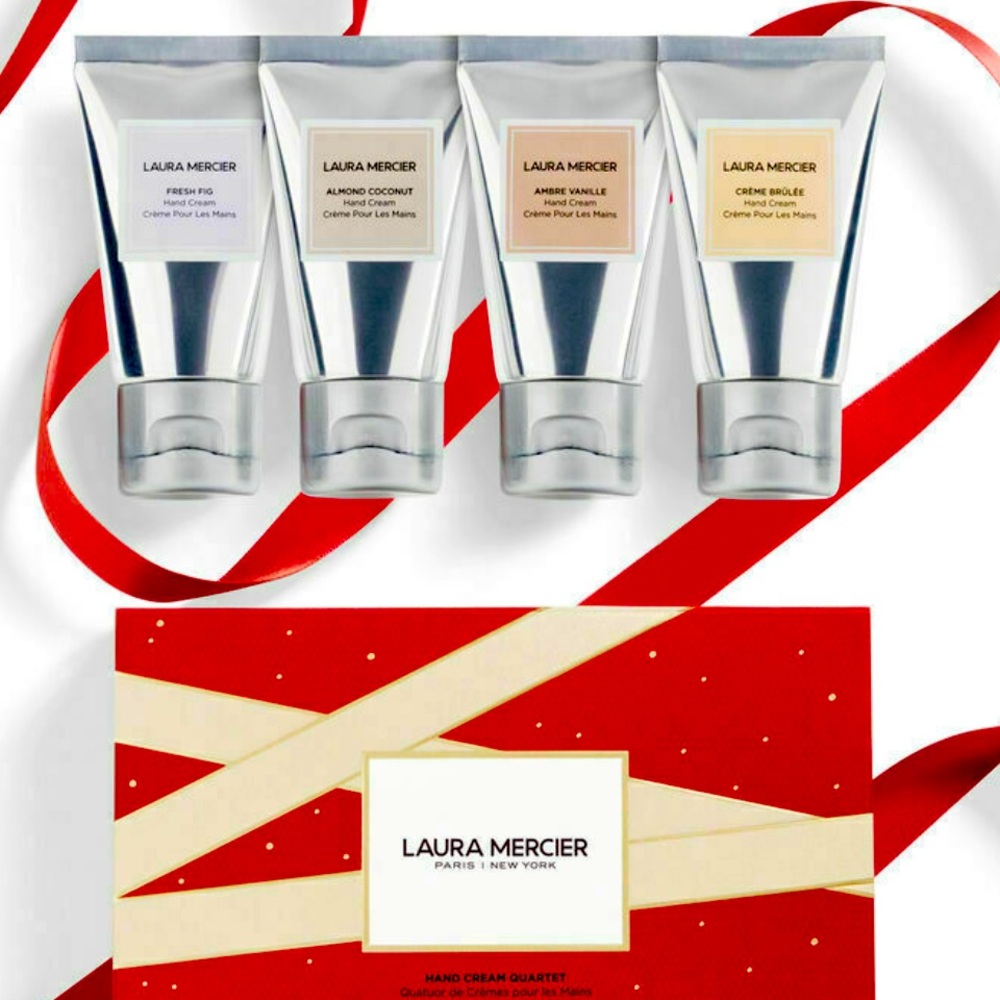 Laura Mercier Hand Cream Set with Red Gift Box